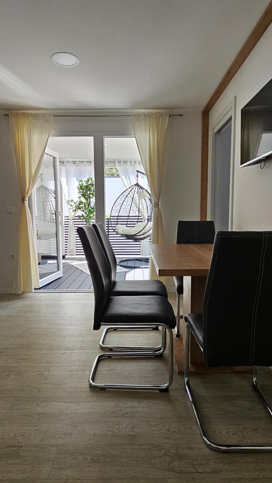 Fjaka Luxury Mobile Home - Oaza Mira Camping Croatia Drage Bagian luar foto