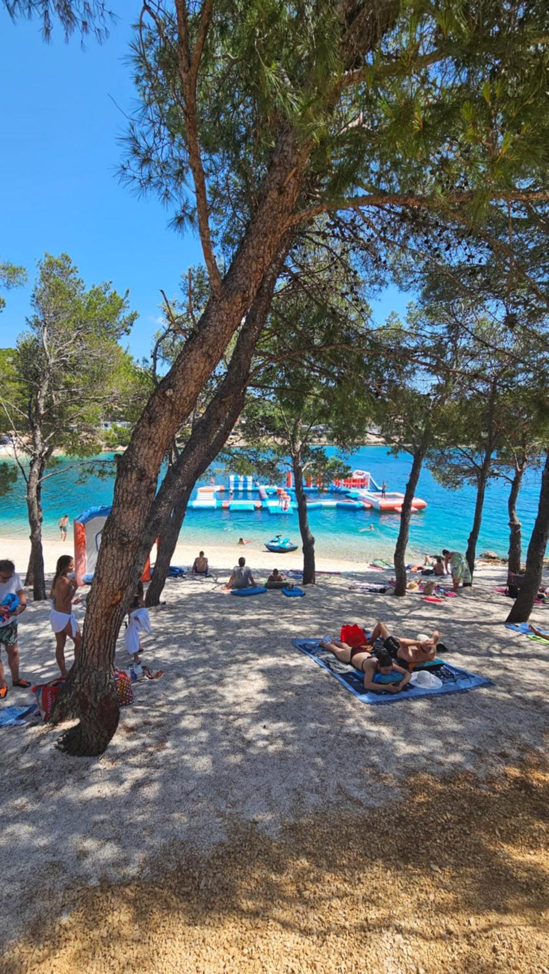 Fjaka Luxury Mobile Home - Oaza Mira Camping Croatia Drage Bagian luar foto